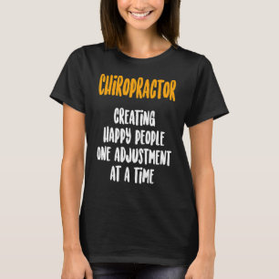 Chiropraktische Wirbelsäule Behandlung Spinaler Ch T-Shirt