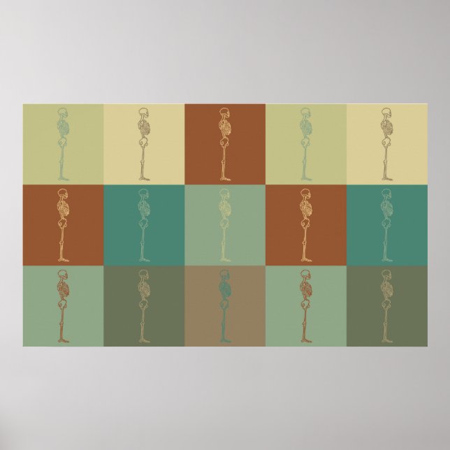 Chiropraktischer Pop Kunst Poster (Vorne)