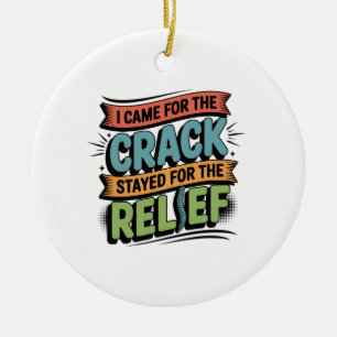 Chiropraktor Back Relief Funny Gift Keramik Ornament