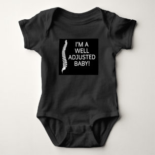 Chiropraktor bin ich ein gut justiertes Baby Strampler