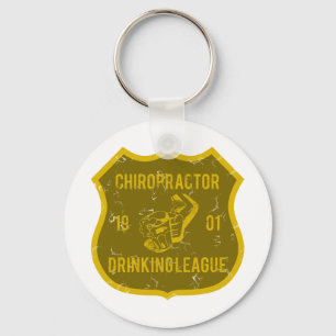 Chiropraktor Drink League Schlüsselanhänger