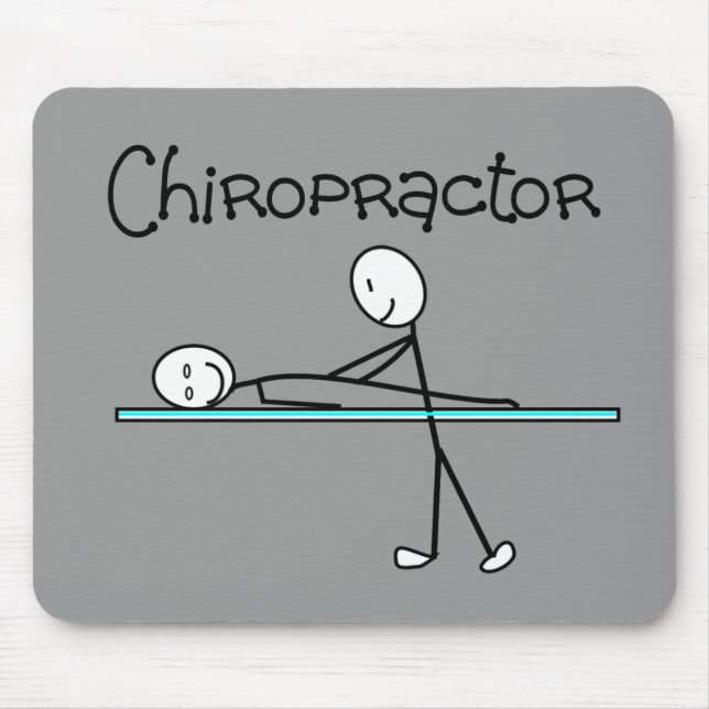 Chiropraktor-Geschenke Mousepad (Vorne)