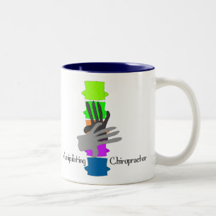 Chiropraktor-Geschenke Zweifarbige Tasse
