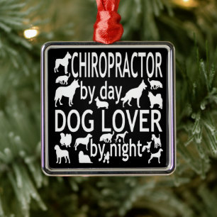 Chiropraktor Lieben Hunde Ornament Aus Metall