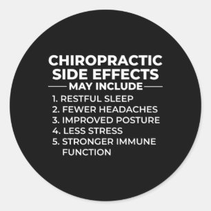 Chiropraktor Massager Chiropraktische Massage Chir Runder Aufkleber