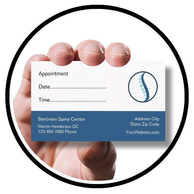 Chiropraktor Patientenpass Terminkarte (Von Creator hochgeladen)