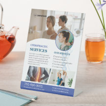 Chiropraktor Services Custom Pedestal Sign