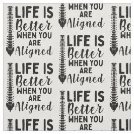 Chiropraktor Spine Doctor Life ist besser abgestim Stoff