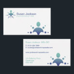 Chiropraktor-Visitenkarte Visitenkarte<br><div class="desc">Eine moderne und stilvolle Visitenkarte für eine Chiropraktikklinik mit einem einfachen Logo. Diese Karte ist auch für einen Osteopathen,  Sportverletzungsklinik,  Physiotherapeuten,  Massage oder andere ergänzende Therapien passend.</div>