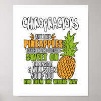 Chiropraktoren sind wie Ananas.