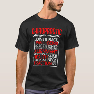 Chiropraktorgelenke Zurück Ergänzende Arzneimittel T-Shirt