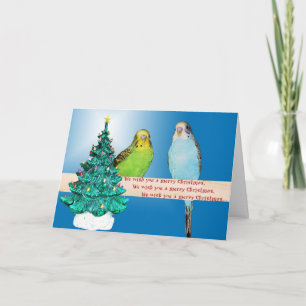 Chirpin gutes Jahr Feiertagskarte