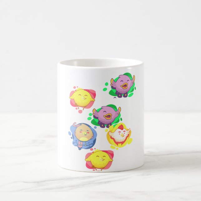 Chirpy Birds Tasse (Mittel)
