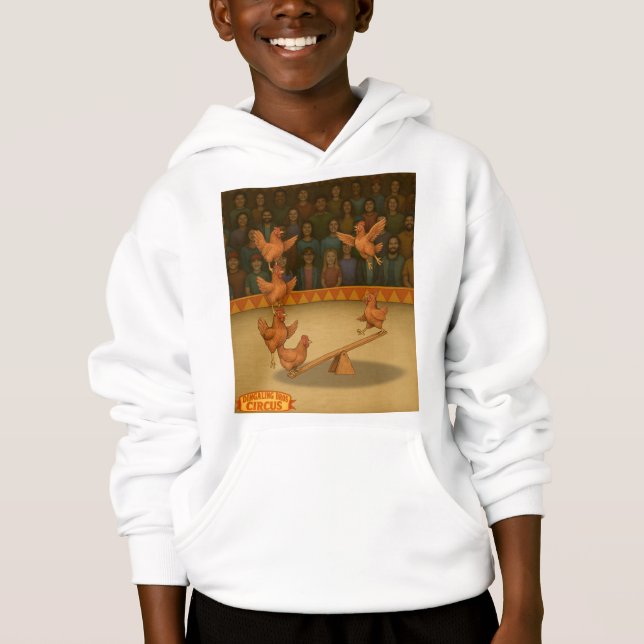 Chirpy Chickens acrobat squad Hoodie (Vorderseite)