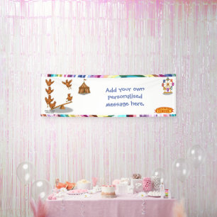 Chirpy Chickens Akrobatentruppe Banner
