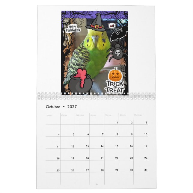 Chirpy-Kalender 2024 Kalender (Okt 2027)