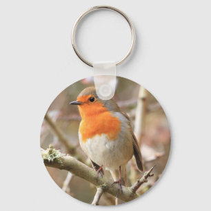 Chirpy Robin Schlüsselanhänger