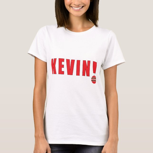 Chirstmas "Kevin!" Shirt (Vorderseite)