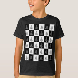 Chirstmas Tree Schach T-Shirt