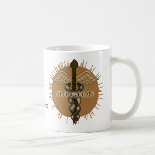 Chirurgen-Caduceus Kaffeetasse