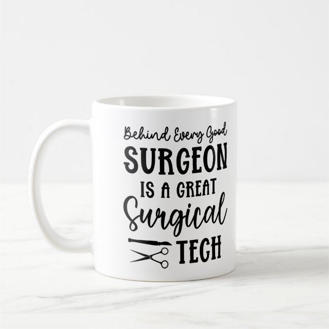 Chirurgie | Bewertung des chirurgischen Technikers Kaffeetasse (Links)