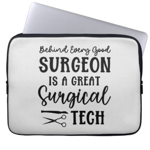 Chirurgie Bewertung des chirurgischen Technikers Laptopschutzhülle