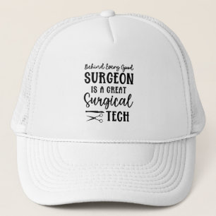 Chirurgie Bewertung des chirurgischen Technikers Truckerkappe