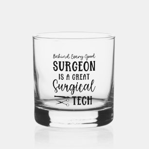 Chirurgie   Bewertung des chirurgischen Technikers Whiskyglas