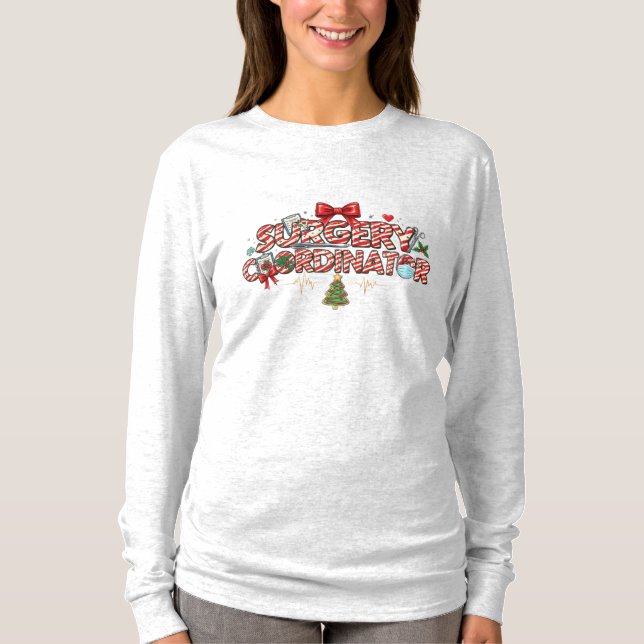 Chirurgie-Koordinator Longsleeve T-Shirt (Vorderseite)