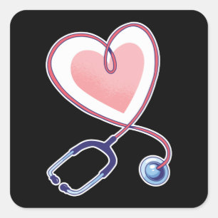 Chirurgie Quadratischer Aufkleber