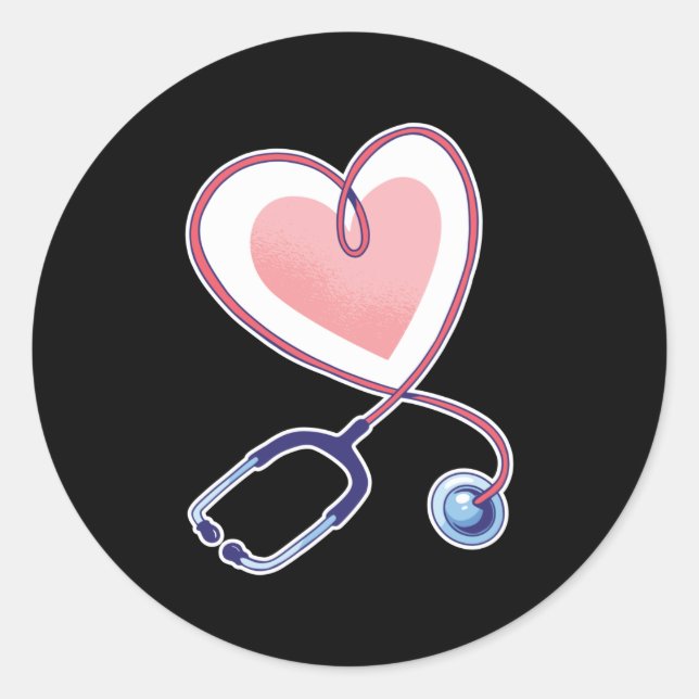 Chirurgie Runder Aufkleber (Vorderseite)