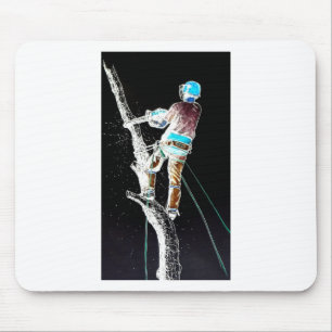 Chirurgin Electric Tree Arborist Kettensäge Mousepad