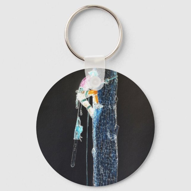 Chirurgin Electric Tree Arborist Kettensäge Schlüsselanhänger (Vorderseite)