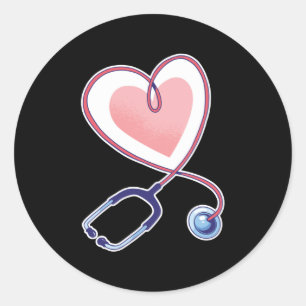 Chirurgische Technik Runder Aufkleber