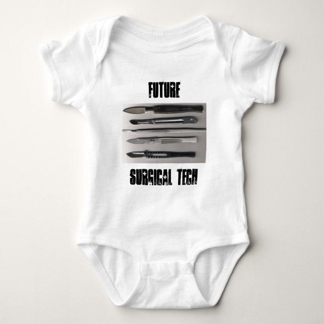 Chirurgische Technologie Baby Strampler (Vorderseite)