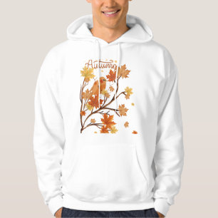 Chirurgische Vögel und angenehmer Herbst Hoodie