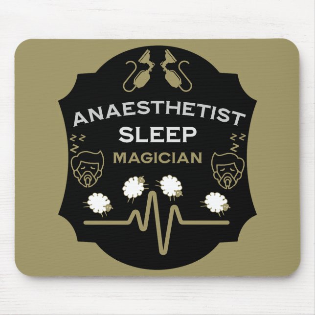 Chirurgischer Anästhesist Mousepad (Vorne)