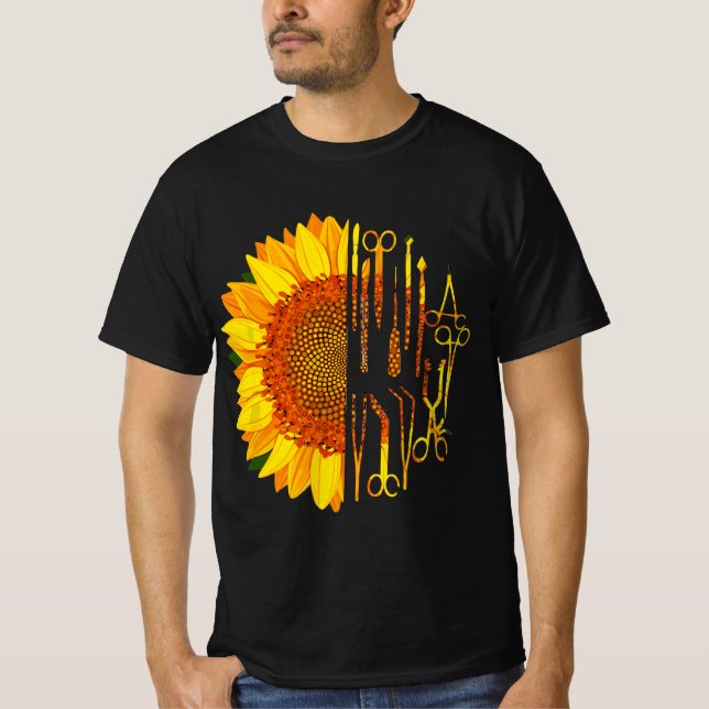 Chirurgischer Chirurg Sunflower Operation Inte T-Shirt (Vorderseite)