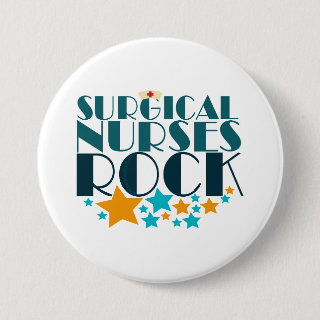 Chirurgischer Krankenrock Button (Vorderseite)
