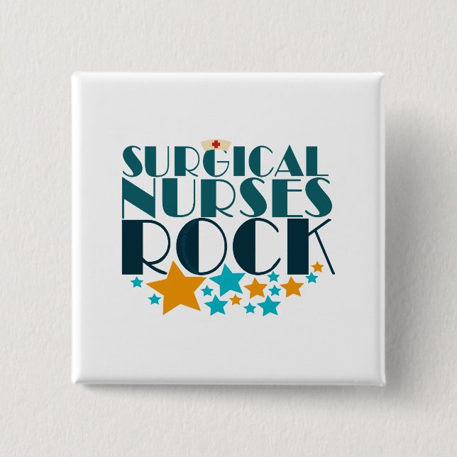 Chirurgischer Nursenrock Button (Vorderseite)