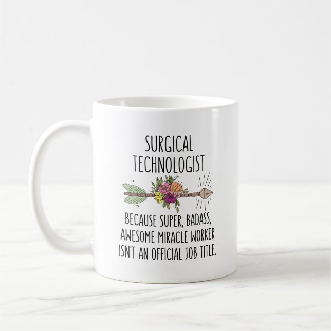 Chirurgischer Techniker Kaffeetasse (Links)