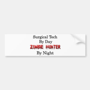 Chirurgischer Technologie-/Zombie-Jäger Autoaufkleber