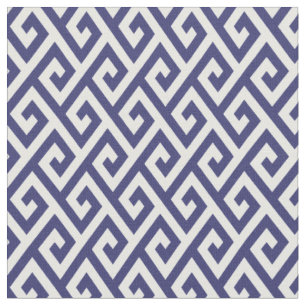 Chirurgisches, blau-weißes geometrisches Muster Stoff