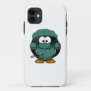 Chirurgpenguin-Cartoon Case-Mate iPhone Hülle