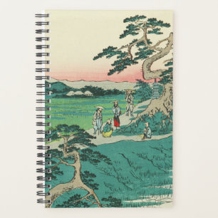 Chiryuu, Japan: Vintage japanische Woodblock-Kunst Planer