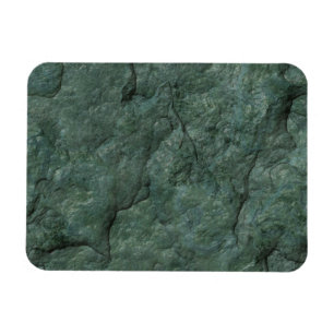 Chiseled Gray Green Rock Magnet