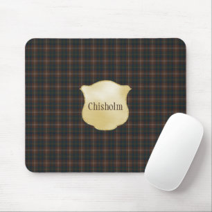 Chisholm Hunting Modern Original Scottish Tartan Mousepad