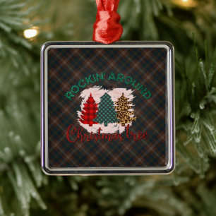Chisholm Hunting Modern Original Scottish Tartan Ornament Aus Metall