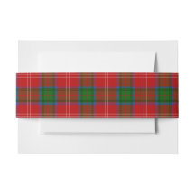 Chisholm Scottish Tartan Bly Band