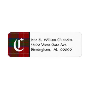 Chisholm Tartan-karierte